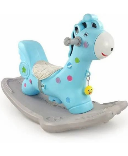 TAABAR Plastic Dash Derby Horse Rocker, Child Age Group: 2+ Years